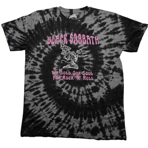 Black Sabbath - Sold Soul Uni Bl Dip-Dye i gruppen MERCH / T-Shirt / Rockoff_Nya April24 hos Bengans Skivbutik AB (5530695r)