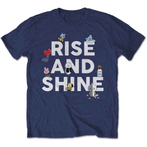 Bt21 - Rise And Shine Uni Navy i gruppen MERCH / T-Shirt / Rockoff_Nya April24 hos Bengans Skivbutik AB (5530775r)