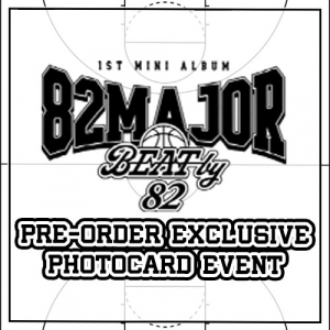 82Major - Beat by 83 (Random Ver.) + Photocard i gruppen CD / K-Pop hos Bengans Skivbutik AB (5530787)