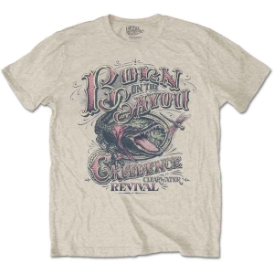 Creedence Clearwater Revival - Born On The Bayou Uni Sand i gruppen MERCH / T-Shirt / Rockoff_Nya April24 hos Bengans Skivbutik AB (5531070r)