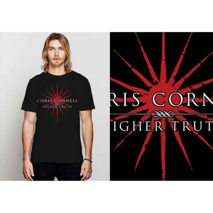 Chris Cornell - Higher Truth Uni Bl i gruppen MERCH / T-Shirt / Rockoff_Nya April24 hos Bengans Skivbutik AB (5531076r)