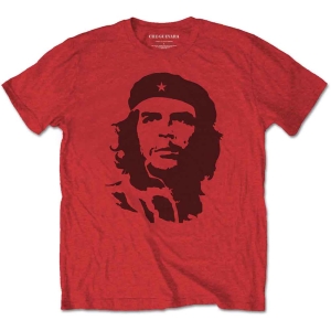 Che Guevara - Black On Red Uni Red i gruppen MERCHANDISE / T-shirt / Annet hos Bengans Skivbutik AB (5531079r)