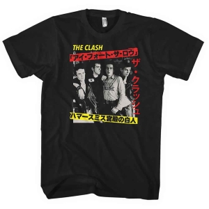 The Clash - Kanji Uni Bl i gruppen MERCH / T-Shirt / Rockoff_Nya April24 hos Bengans Skivbutik AB (5531086r)