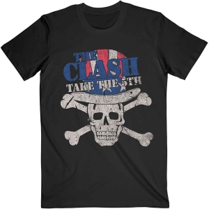 The Clash - Take The 5Th Uni Bl i gruppen MERCHANDISE / T-shirt / Punk hos Bengans Skivbutik AB (5531089r)