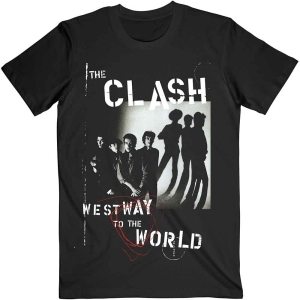 The Clash - Westway To The World Uni Bl i gruppen MERCHANDISE / T-shirt / Punk hos Bengans Skivbutik AB (5531090r)