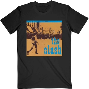 The Clash - Black Market Uni Bl i gruppen MERCH / T-Shirt / Rockoff_Nya April24 hos Bengans Skivbutik AB (5531093r)