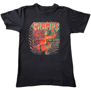 The Cramps - Stay Sick Uni Bl i gruppen MERCHANDISE / T-shirt / Pop-Rock hos Bengans Skivbutik AB (5531100r)