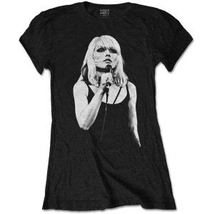 Debbie Harry - Open Mic Lady Bl i gruppen MERCH / T-Shirt / Rockoff_Nya April24 hos Bengans Skivbutik AB (5531356r)