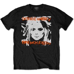 Debbie Harry - French Kissin' Uni Bl i gruppen MERCH / T-Shirt / Rockoff_Nya April24 hos Bengans Skivbutik AB (5531360r)