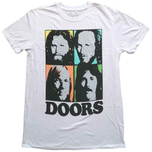 The Doors - Colour Box Uni Wht i gruppen MERCH / T-Shirt / Rockoff_Nya April24 hos Bengans Skivbutik AB (5531387r)