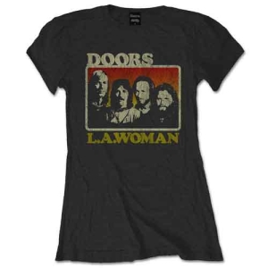 The Doors - La Woman Lady Bl i gruppen MERCH / T-Shirt / Rockoff_Nya April24 hos Bengans Skivbutik AB (5531392r)