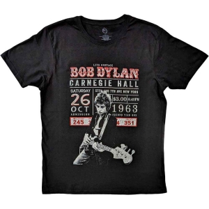 Bob Dylan - Carnegie Hall '63 Uni Bl i gruppen MERCH / T-Shirt / Rockoff_Nya April24 hos Bengans Skivbutik AB (5531552r)