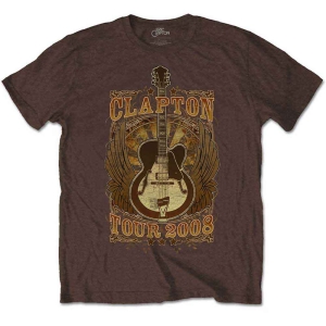 Eric Clapton - Tour 2008 Uni Brown i gruppen MERCHANDISE / T-shirt / Blues hos Bengans Skivbutik AB (5531557r)