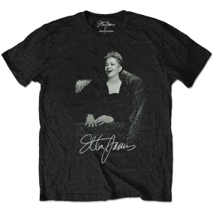 Etta James - Etta Seated Uni Bl i gruppen MERCHANDISE / T-shirt / Blues hos Bengans Skivbutik AB (5531558r)