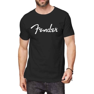 Fender - Classic Logo Uni Bl i gruppen MERCHANDISE / T-shirt / Annet hos Bengans Skivbutik AB (5531561r)