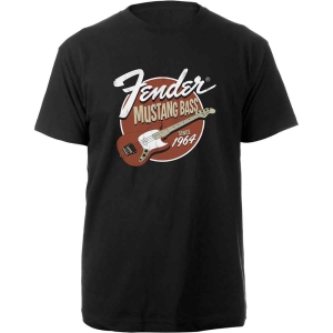 Fender - Mustang Bass Uni Bl i gruppen MERCHANDISE / T-shirt / Annet hos Bengans Skivbutik AB (5531565r)