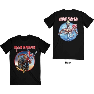 Iron Maiden - Euro Tour Uni Bl i gruppen MERCH / T-Shirt / Rockoff_Nya April24 hos Bengans Skivbutik AB (5531577r)