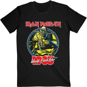 Iron Maiden - World Piece Tour '83 V2 Uni Bl i gruppen MERCH / T-Shirt / Rockoff_Nya April24 hos Bengans Skivbutik AB (5532253r)