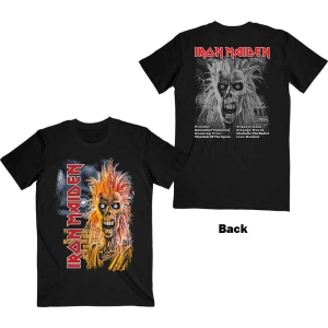 Iron Maiden - First Album Tracklist V3 Uni Bl i gruppen MERCH / T-Shirt / Rockoff_Nya April24 hos Bengans Skivbutik AB (5532254r)