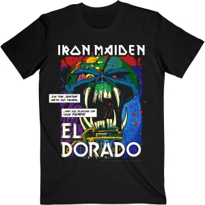 Iron Maiden - El Dorado Uni Bl i gruppen MERCH / T-Shirt / Rockoff_Nya April24 hos Bengans Skivbutik AB (5532255r)