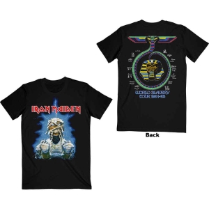 Iron Maiden - World Slavery Tour '84-'85 Uni Bl i gruppen MERCH / T-Shirt / Rockoff_Nya April24 hos Bengans Skivbutik AB (5532258r)