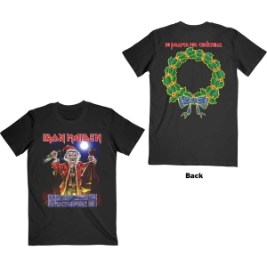 Iron Maiden - No Prayer For Christmas Uni Bl i gruppen MERCH / T-Shirt / Rockoff_Nya April24 hos Bengans Skivbutik AB (5532265r)