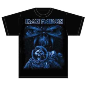 Iron Maiden - Ff Blue Album Spaceman Uni Bl i gruppen MERCH / T-Shirt / Rockoff_Nya April24 hos Bengans Skivbutik AB (5532274r)