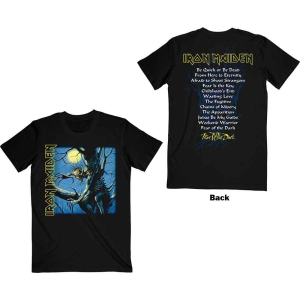 Iron Maiden - Fotd Album Tracklisting Uni Bl i gruppen MERCH / T-Shirt / Rockoff_Nya April24 hos Bengans Skivbutik AB (5532275r)