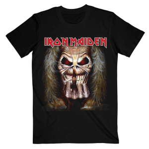 Iron Maiden - Eddie Candle Finger Uni Bl i gruppen MERCH / T-Shirt / Rockoff_Nya April24 hos Bengans Skivbutik AB (5532282r)