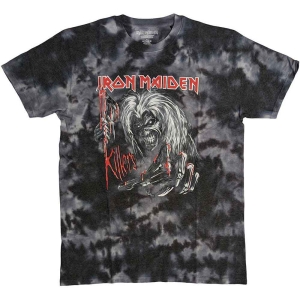 Iron Maiden - Ed Kills Again Uni Bl Dip-Dye i gruppen MERCH / T-Shirt / Rockoff_Nya April24 hos Bengans Skivbutik AB (5532283r)