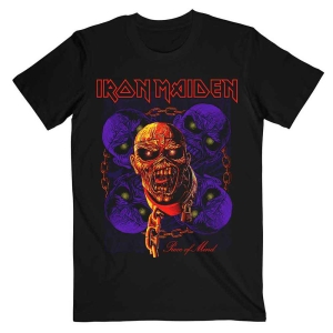 Iron Maiden - Pom Multi Head Eddie Uni Bl i gruppen MERCH / T-Shirt / Rockoff_Nya April24 hos Bengans Skivbutik AB (5532284r)