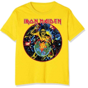 Iron Maiden - World Piece Tour Circle Uni Yell i gruppen MERCH / T-Shirt / Rockoff_Nya April24 hos Bengans Skivbutik AB (5532287r)