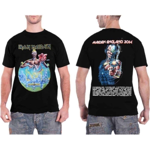 Iron Maiden - Maiden England 2014 Tour Uni Bl i gruppen MERCH / T-Shirt / Rockoff_Nya April24 hos Bengans Skivbutik AB (5532290r)