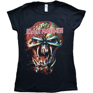 Iron Maiden - Final Frontier Eddie Skinny Lady Bl i gruppen MERCH / T-Shirt / Rockoff_Nya April24 hos Bengans Skivbutik AB (5532297r)