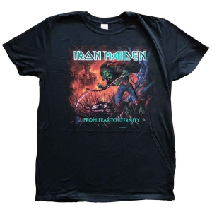 Iron Maiden - Fear To Eternity Album Uni Bl i gruppen MERCH / T-Shirt / Rockoff_Nya April24 hos Bengans Skivbutik AB (5532299r)