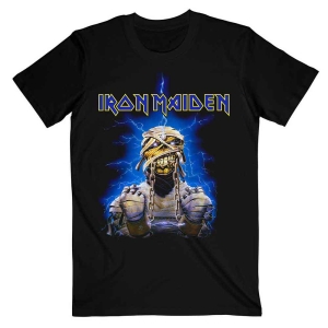 Iron Maiden - Powerslave Mummy Uni Bl i gruppen MERCH / T-Shirt / Rockoff_Nya April24 hos Bengans Skivbutik AB (5532307r)