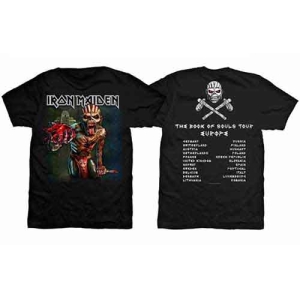 Iron Maiden - Bos Euro Tour 2016 Uni Bl i gruppen MERCH / T-Shirt / Rockoff_Nya April24 hos Bengans Skivbutik AB (5532317r)