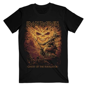 Iron Maiden - Ghost Of The Navigator Uni Bl i gruppen MERCH / T-Shirt / Rockoff_Nya April24 hos Bengans Skivbutik AB (5532322r)