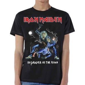 Iron Maiden - No Prayer On The Road Uni Bl i gruppen MERCH / T-Shirt / Rockoff_Nya April24 hos Bengans Skivbutik AB (5532328r)