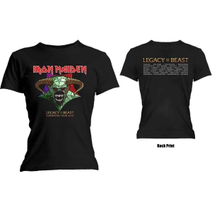 Iron Maiden - Lotb Tour Lady Bl i gruppen MERCH / T-Shirt / Rockoff_Nya April24 hos Bengans Skivbutik AB (5532337r)