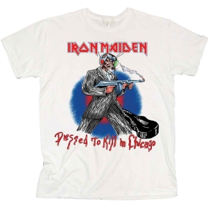 Iron Maiden - Chicago Mutants Fp Uni Wht i gruppen MERCH / T-Shirt / Rockoff_Nya April24 hos Bengans Skivbutik AB (5532358r)