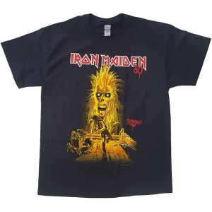 Iron Maiden - Running Free Uni Bl i gruppen MERCH / T-Shirt / Rockoff_Nya April24 hos Bengans Skivbutik AB (5532362r)