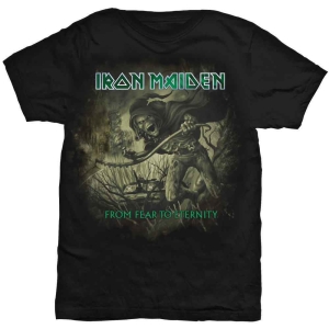 Iron Maiden - Fear To Eternity Distress Uni Bl i gruppen MERCH / T-Shirt / Rockoff_Nya April24 hos Bengans Skivbutik AB (5532364r)