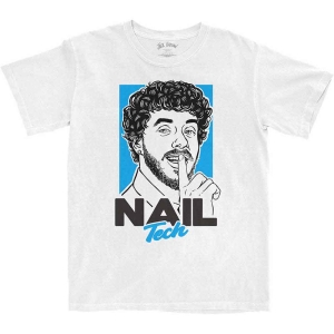 Jack Harlow - Nail Tech Uni Wht i gruppen MERCHANDISE / T-shirt / Hip Hop-Rap hos Bengans Skivbutik AB (5532676r)