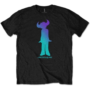 Jamiroquai - Buffalo Gradient Uni Bl i gruppen MERCH / T-Shirt / Rockoff_Nya April24 hos Bengans Skivbutik AB (5532678r)