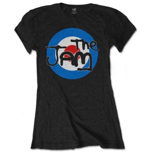 The Jam - Spray Target Logo Lady Bl i gruppen MERCH / T-Shirt / Rockoff_Nya April24 hos Bengans Skivbutik AB (5532681r)