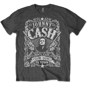 Johnny Cash - Don't Take Your Guns To Town Uni Char i gruppen MERCHANDISE / T-shirt / Country hos Bengans Skivbutik AB (5532692r)