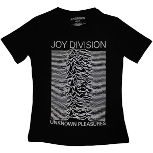 Joy Division - Unknown Pleasures Fp Lady Bl i gruppen MERCH / T-Shirt / Rockoff_Nya April24 hos Bengans Skivbutik AB (5532695r)