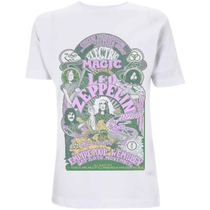 Led Zeppelin - Electric Magic Lady Wht i gruppen MERCH / T-Shirt / Rockoff_Nya April24 hos Bengans Skivbutik AB (5532716r)