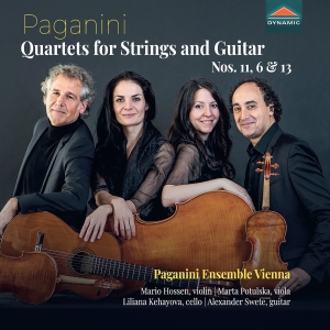 Paganini Ensemble Vienna - Paganini: Quartets For Strings & Gu i gruppen CD / Nyheter hos Bengans Skivbutik AB (5532759)